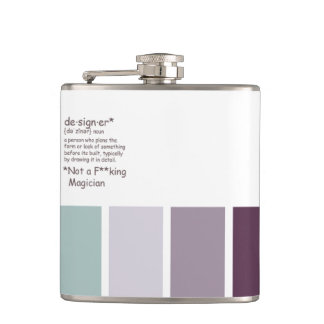 Designer Vinyl Wrapped Flask Flachmann