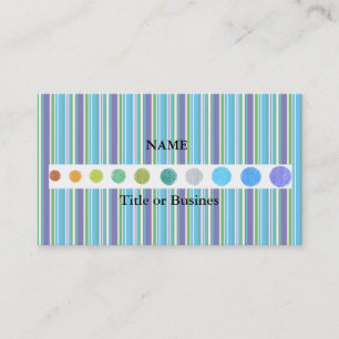 Designer-Visitenkarteschablone Visitenkarte