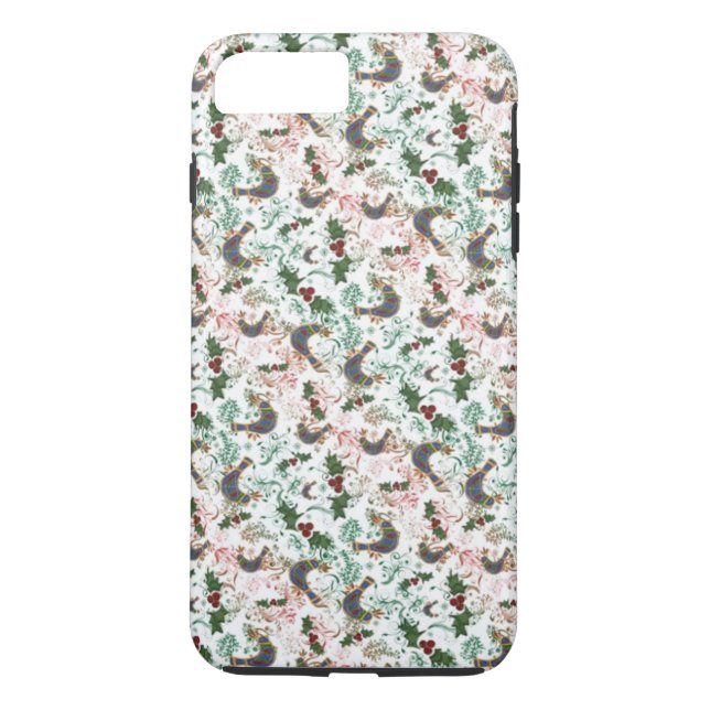 Designer Weihnachten iPhone Case (Rückseite)