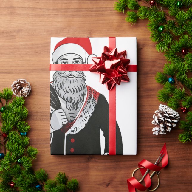 Designer Weihnachts-Muster Umschlagpapier Geschenkpapier (Feiertagsgeschenk)