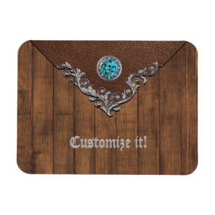 Designer-Western-(flache) Magnet