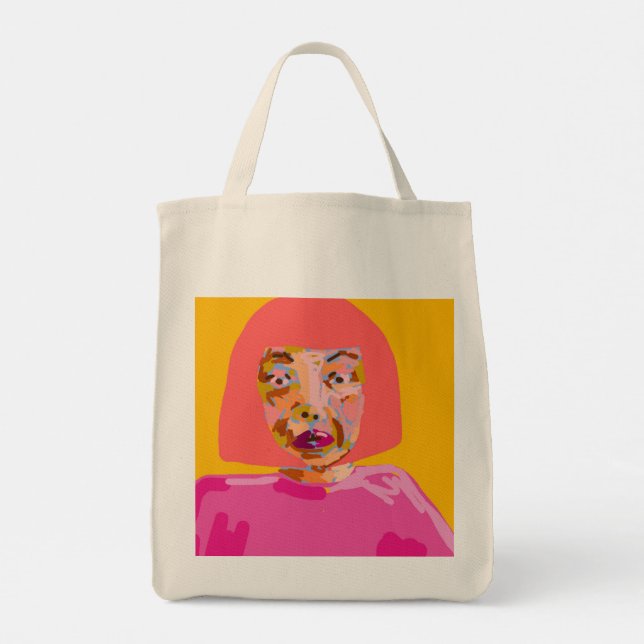 Designer Yayoi Kusama Tasche (Rückseite)