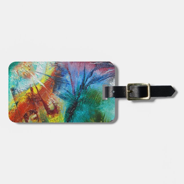 Designergepäckumbau durch Viktor Tilson Gepäckanhänger (Vorderseite horizontal)