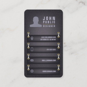 Designerstil Visitenkarte