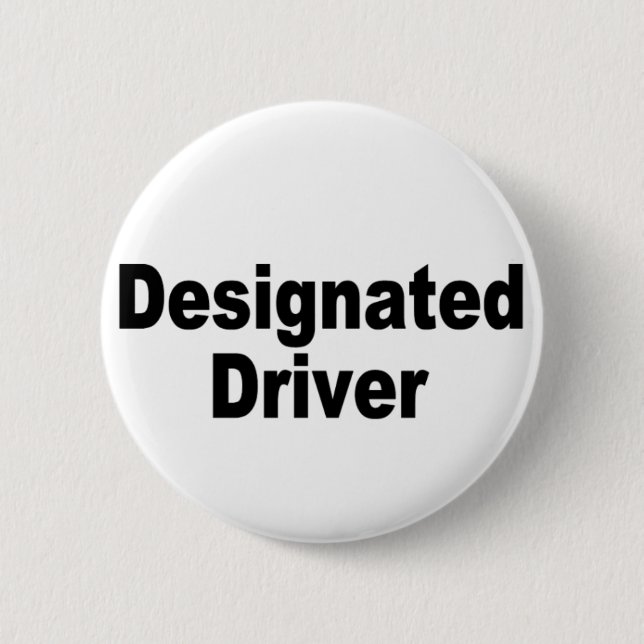 Designierter Fahrer Button (Vorderseite)