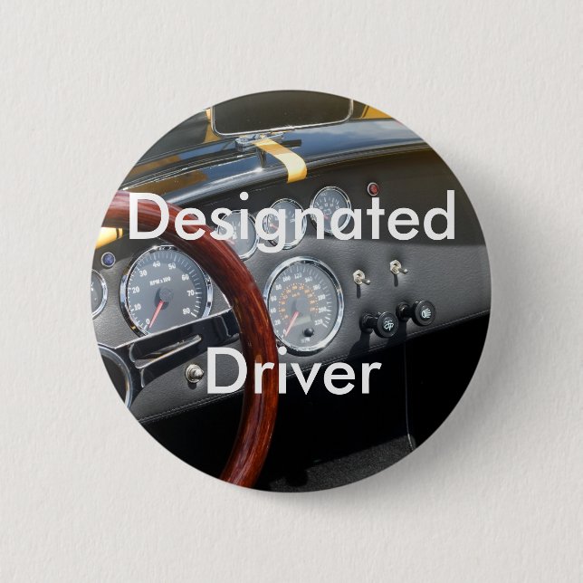 Designierter Fahrer Button (Vorderseite)
