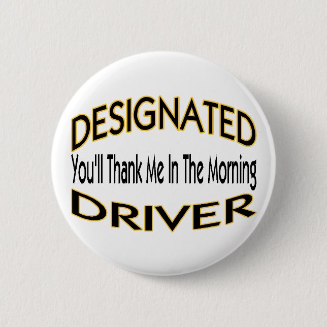 Designierter Fahrer Button (Vorderseite)