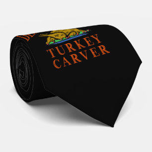 Designierter Truthahn-Schneider Thanksgiving Krawatte