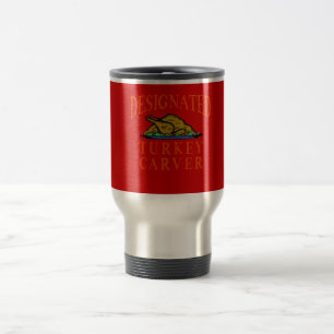 Designierter Truthahn-Schneider Thanksgiving Reisebecher