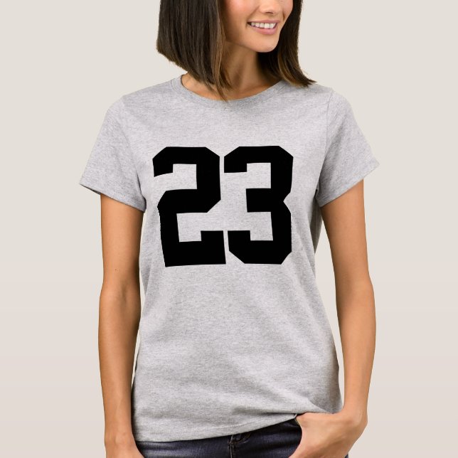 Designnummer des T - Shirt 23 Shirt (Vorderseite)