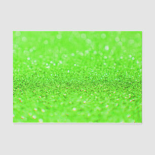 Designpapier für den grünen Glitzer Seidenpapier