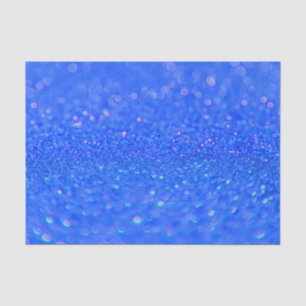 Designpapier für Royal Blue Glitzer Seidenpapier
