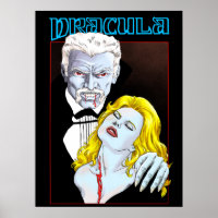 Designplakat für Dracula V1