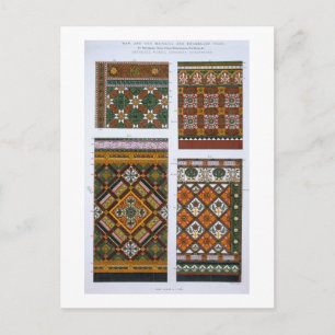 Designs for Majolica and Enamelled Tiles for Maw & Postkarte