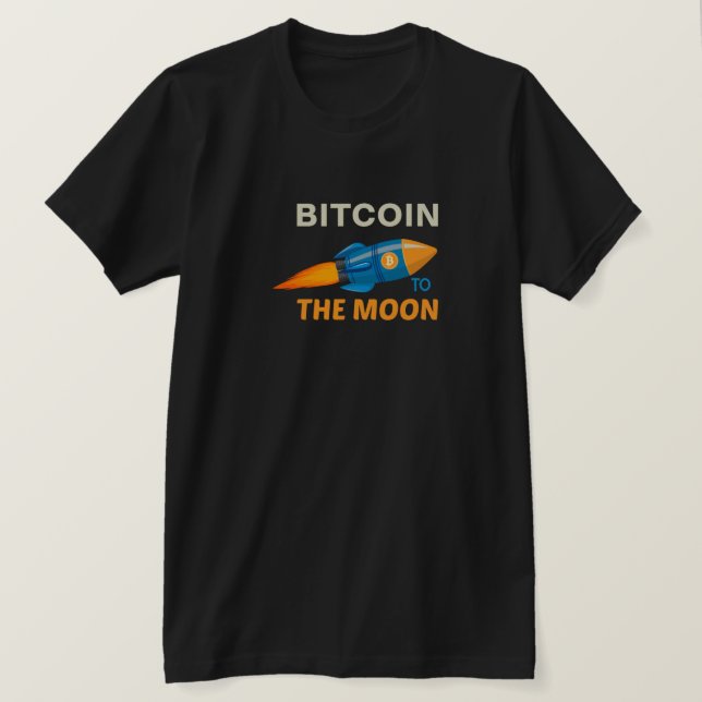 Designs für Bitcoin- und Cryptowährungs-T - Shirt (Design vorne)