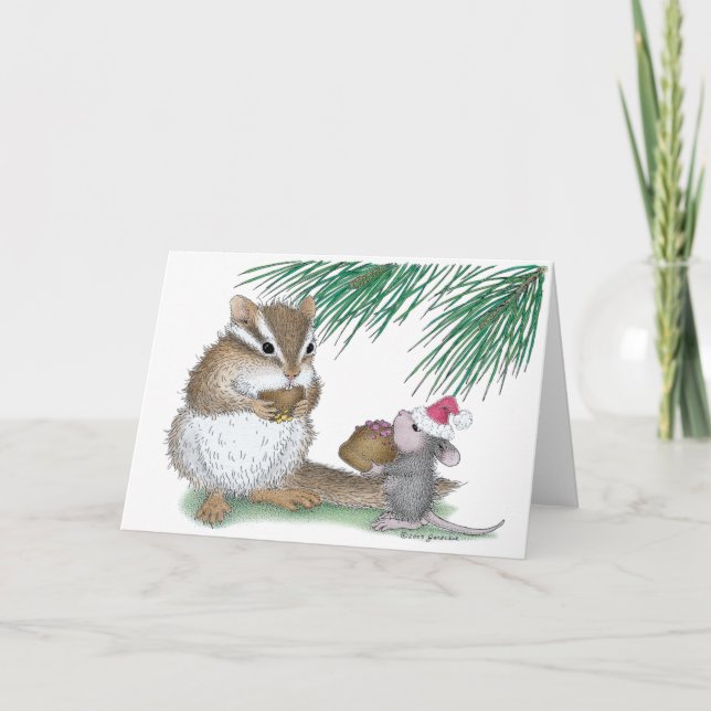 Designs für die Maus Feiertagskarte (Vorderseite)