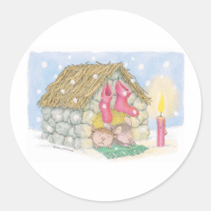 Designs für die Maus Runder Aufkleber