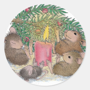 Designs für die Maus Runder Aufkleber