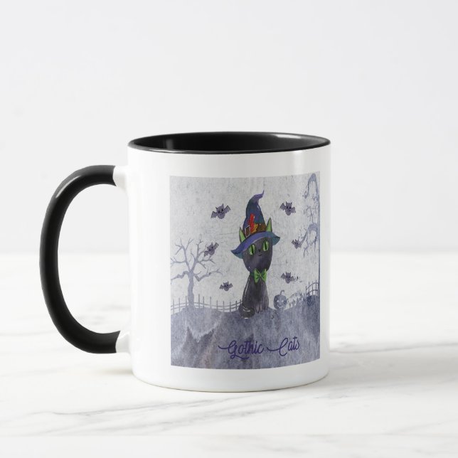 Designs für gotische Katzen Tasse (Links)