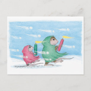 Designs für Hausmäuse® Postkarte