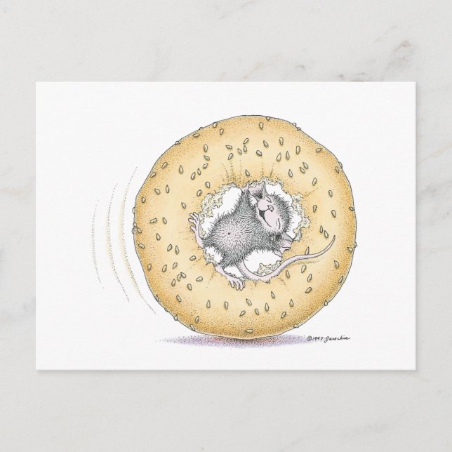 Designs für Hausmäuse® - Postkarte (Vorderseite)