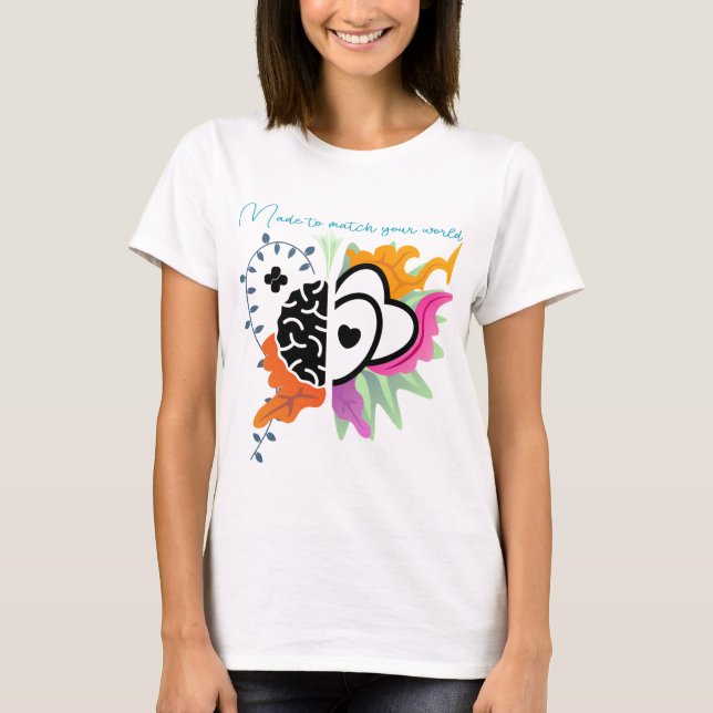 Designs für jede Persönlichkeit und Leidenschaft T-Shirt (Vorderseite)