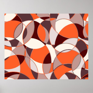 Designs in kreativer Form Poster