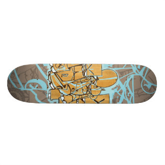 Designs wohl "Fright Club" Skateboard