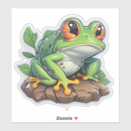 Designs zum Thema Sticker Magic Frog