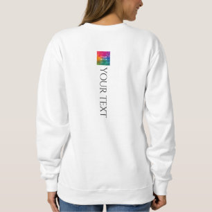 Designs Zurück Moderne, elegante Vorlage nach Maß Sweatshirt