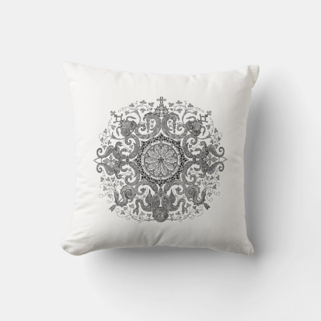 Designstilitätsreligion Kissen (Vorderseite)