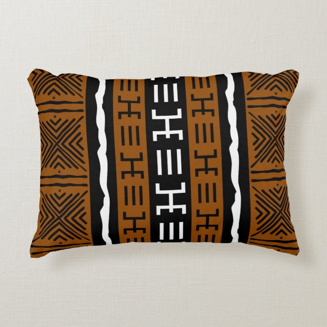 Designtasche für afrikanische Muds Dekokissen (Vorderseite)