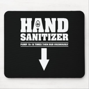 Desinfektionsmittelspender 10-15 Mal kräftig reibe Mousepad