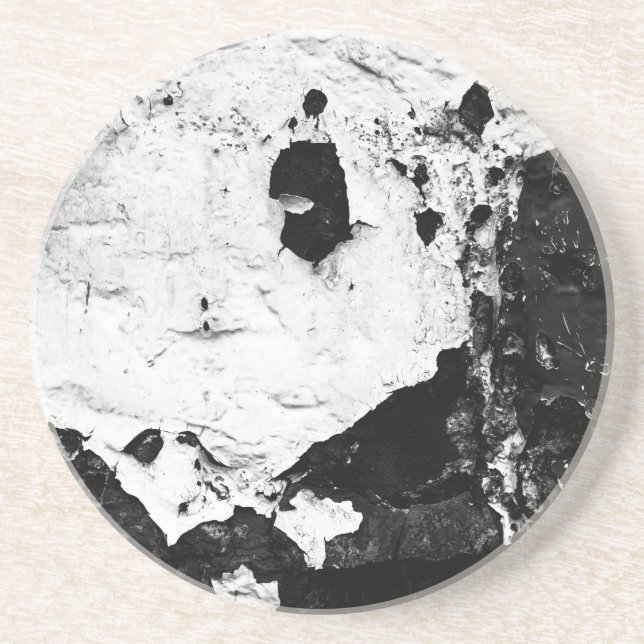 Desinvestitionsmasken Sandstein Untersetzer (Vorne)