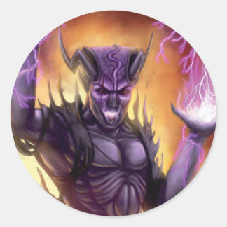 Désir de Vengeance - Autocollant Runder Aufkleber