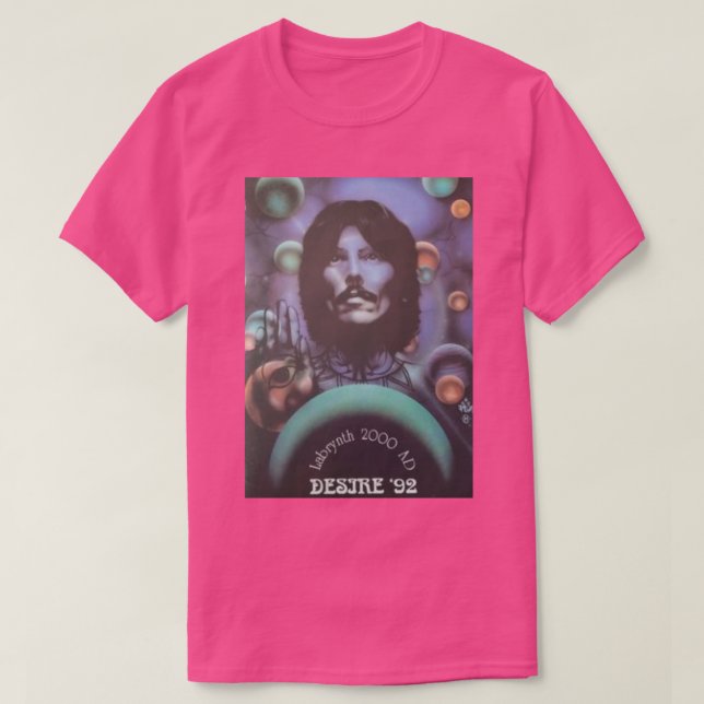 Desire 92 Old School Rave Flyer T-Shirt (Design vorne)