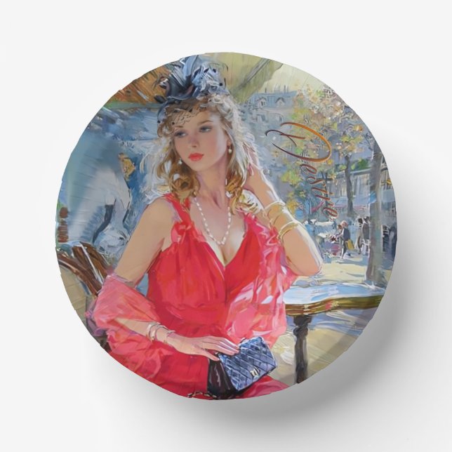 Desire Paper Bowls Pappteller (Vorderseite)