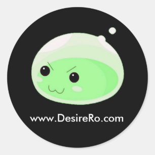 Desire Ragnarok Runder Aufkleber