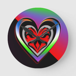 Desire Runde Wanduhr