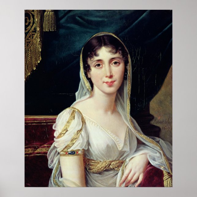 Desiree Clary Queen of Sweden, 1807 Poster (Vorne)
