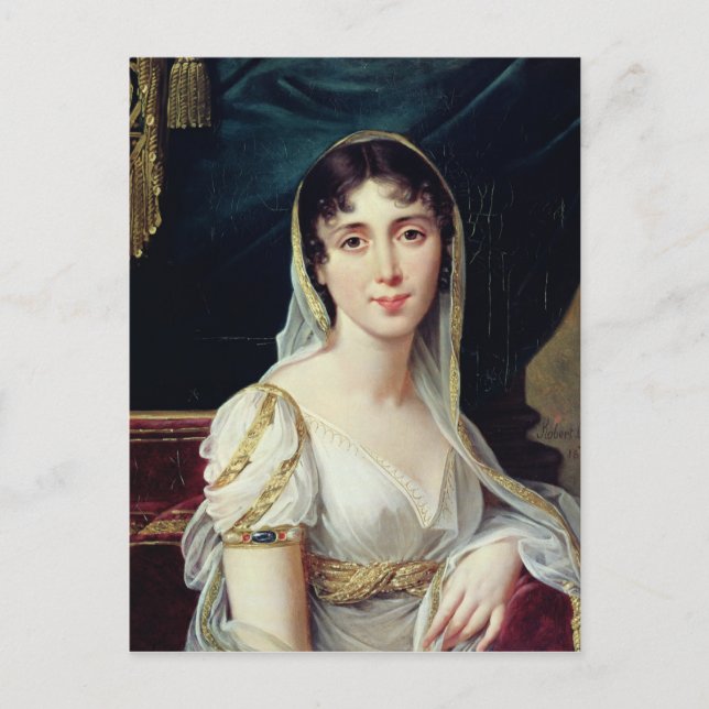 Desiree Clary Queen of Sweden, 1807 Postkarte (Vorderseite)