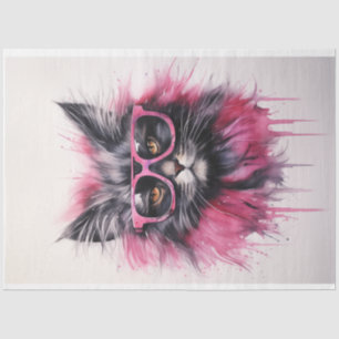 Desiree Lila Cat Seidenpapier
