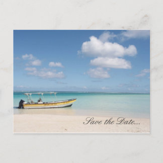 Desised Paradise - Save the Date Postkarte