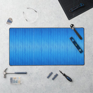 Desk Mat Blue Fence Handman Schreibtischunterlage