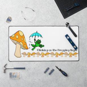 Desk Mat Frog Pilznatur Schreibtischunterlage