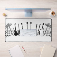 Desk Mat Guitar Liebhaber