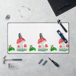 Desk Mat Maus Mice Frosch Käse Schreibtischunterlage