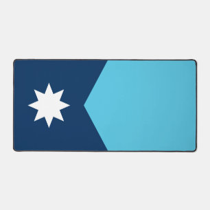 Desk Mat mit der Flagge von Minnesota, USA Schreibtischunterlage