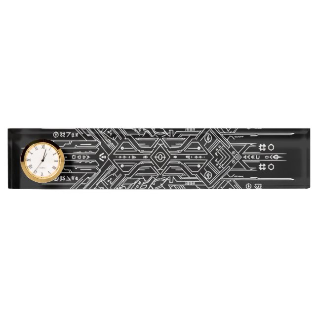 Desk Nameplate Namensplakette (Vorderseite)