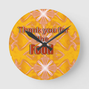 Desk Organisator Runde Wanduhr